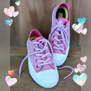 Converse Chuck Taylor All Star II OX Leather Pink/White, Unisex M4/W6